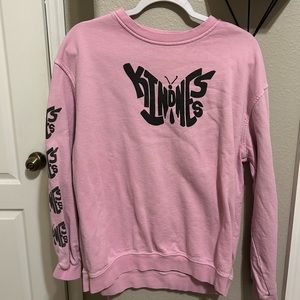 Urban Outfitters Pink “Kindness” Crewneck